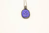 blue-fused-glass-pendant-sterling-silver-wire-wrapping-nymph-in-the-woods-jewelry