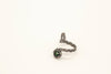 dark-green-fused-glass-sterling-silver-adjustable-ring-nymph-in-the-woods-jewelry
