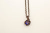 blue-fused-glass-mini-pendant-copper-wire-wrapping-nymph-in-the-woods-jewelry