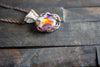 Flowers of Spring Copper Wire Wrapped Pendant