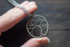 Sterling Silver Circular Tree of Life Pendant