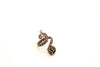 dark-green-dichroic-fused-glass-copper-adjustable-ring-nymph-in-the-woods-jewelry