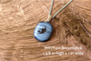 Fused Glass Pendants with Fall and Halloween Silk Screen Decals